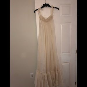SOLD-Crochet gauze maxi jens pirate booty style